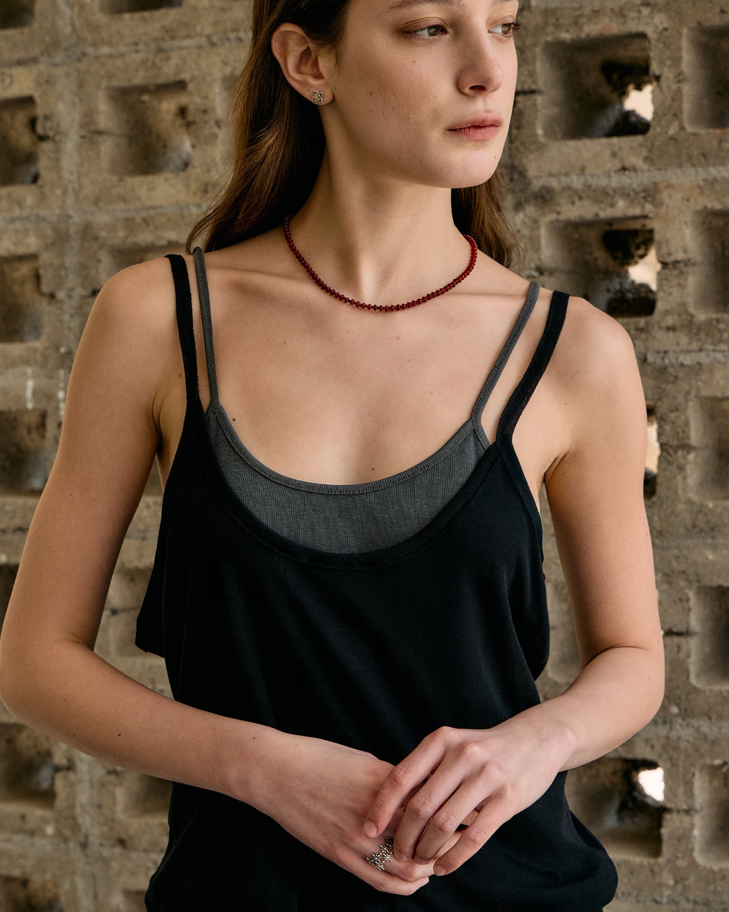 VARIATION DOUBLE-LAYER CAMISOLE