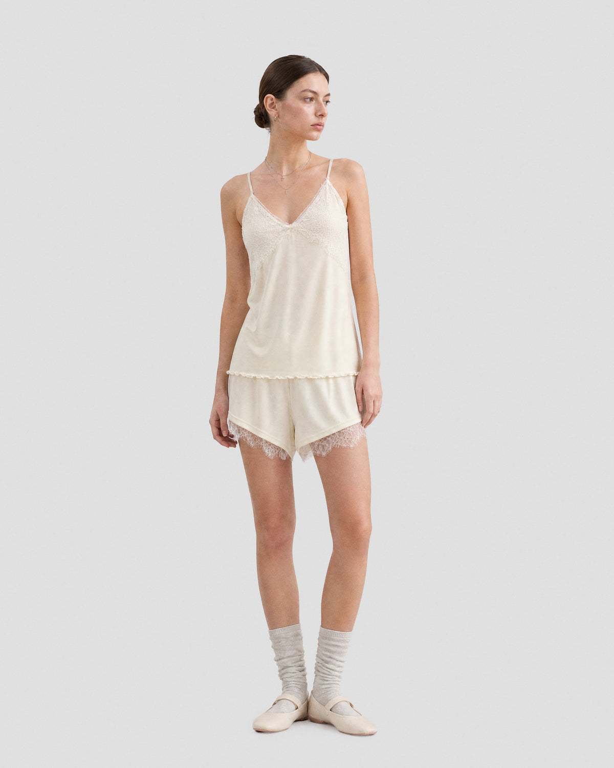 LACE STRAP LOUNGE CAMISOLE