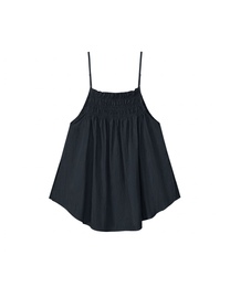 CRINKLE EMBROIDERED FLARE CAMI