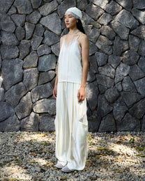 EMBROIDERED LACE CAMI