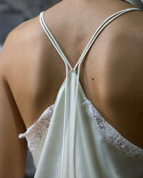 EMBROIDERED LACE CAMI