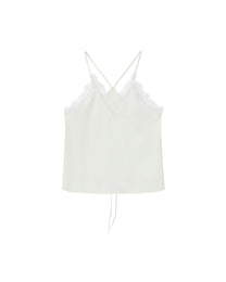 EMBROIDERED LACE CAMI