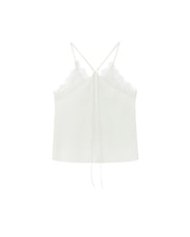 EMBROIDERED LACE CAMI