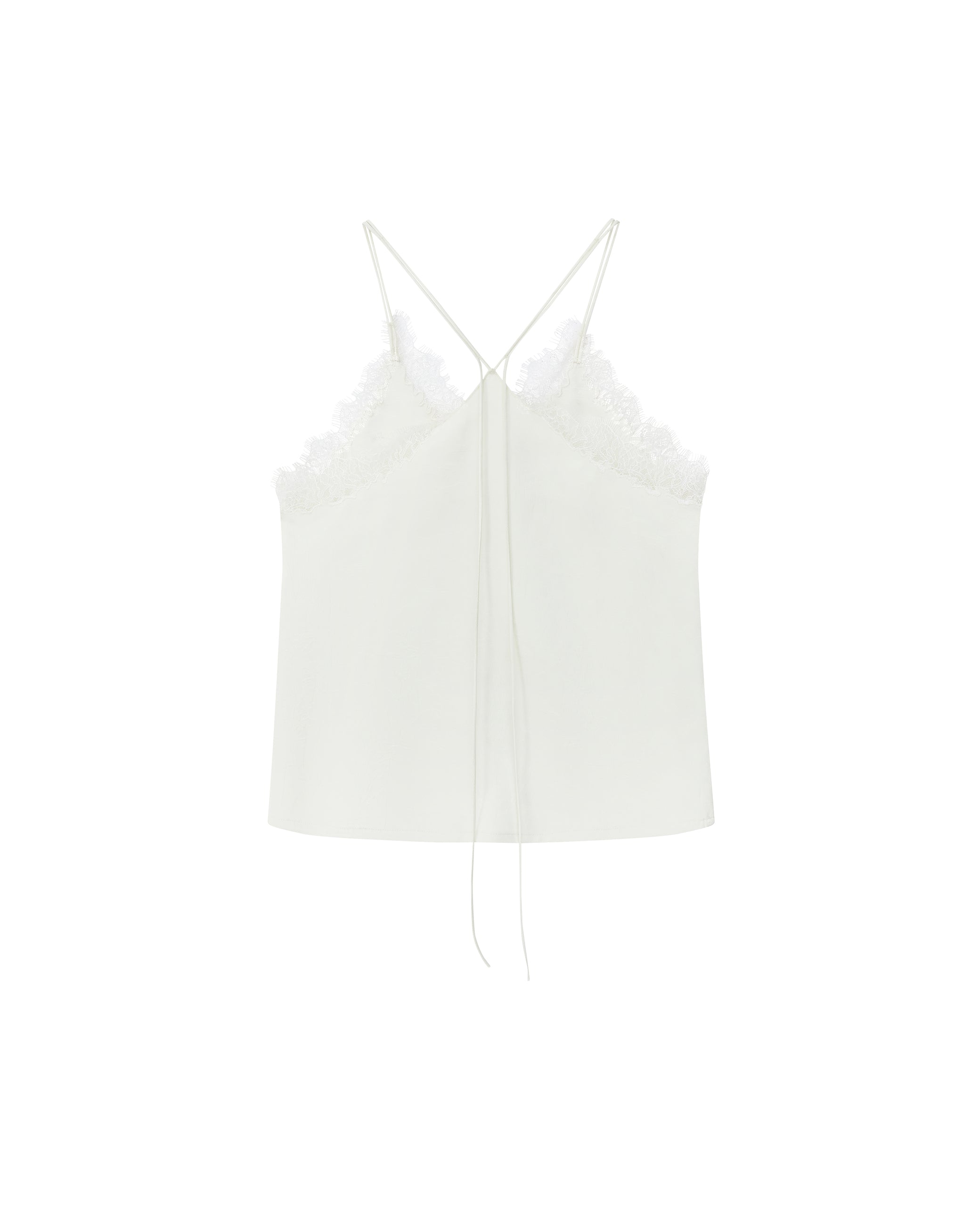 EMBROIDERED LACE CAMI