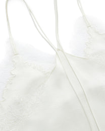 EMBROIDERED LACE CAMI