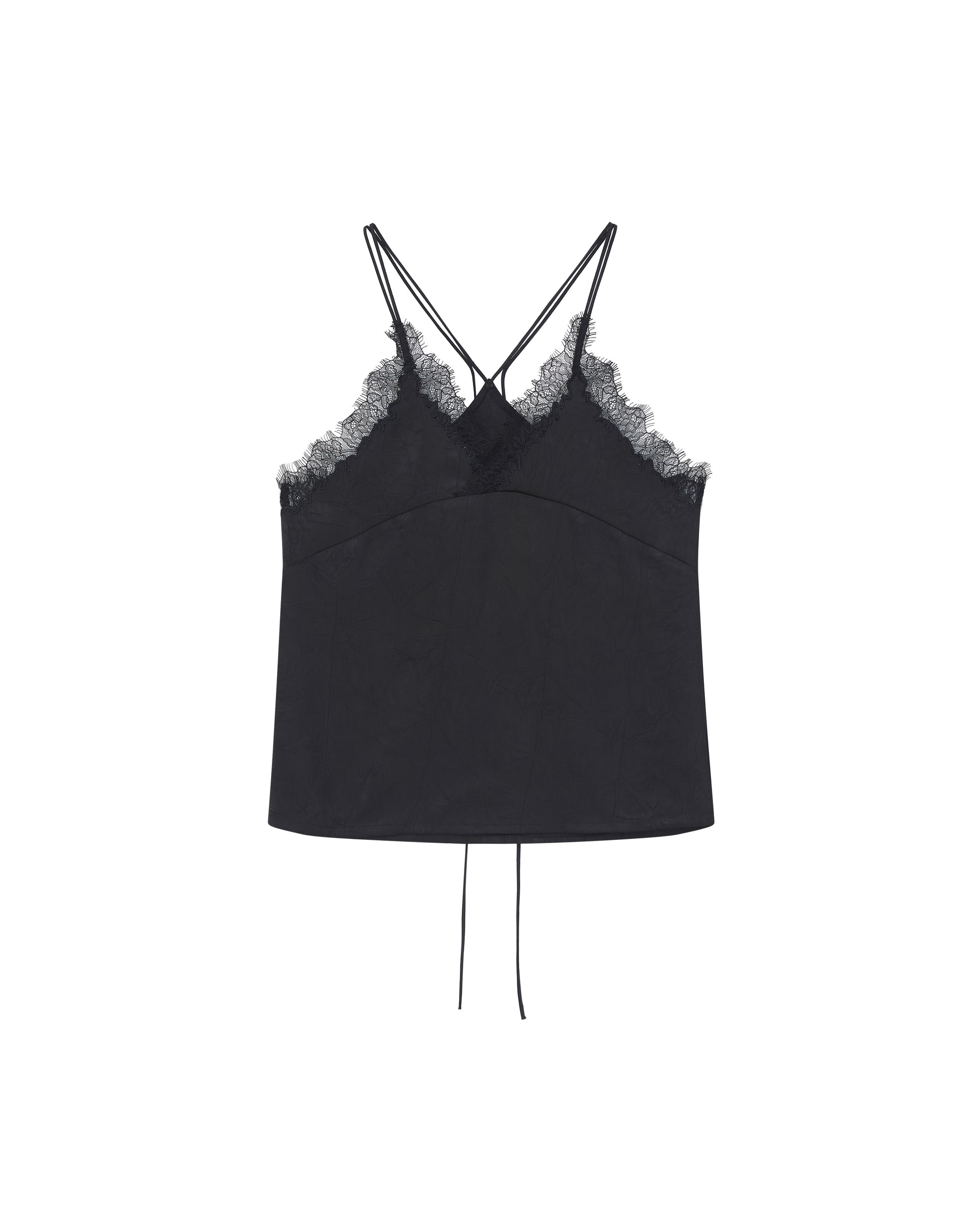 EMBROIDERED LACE CAMI