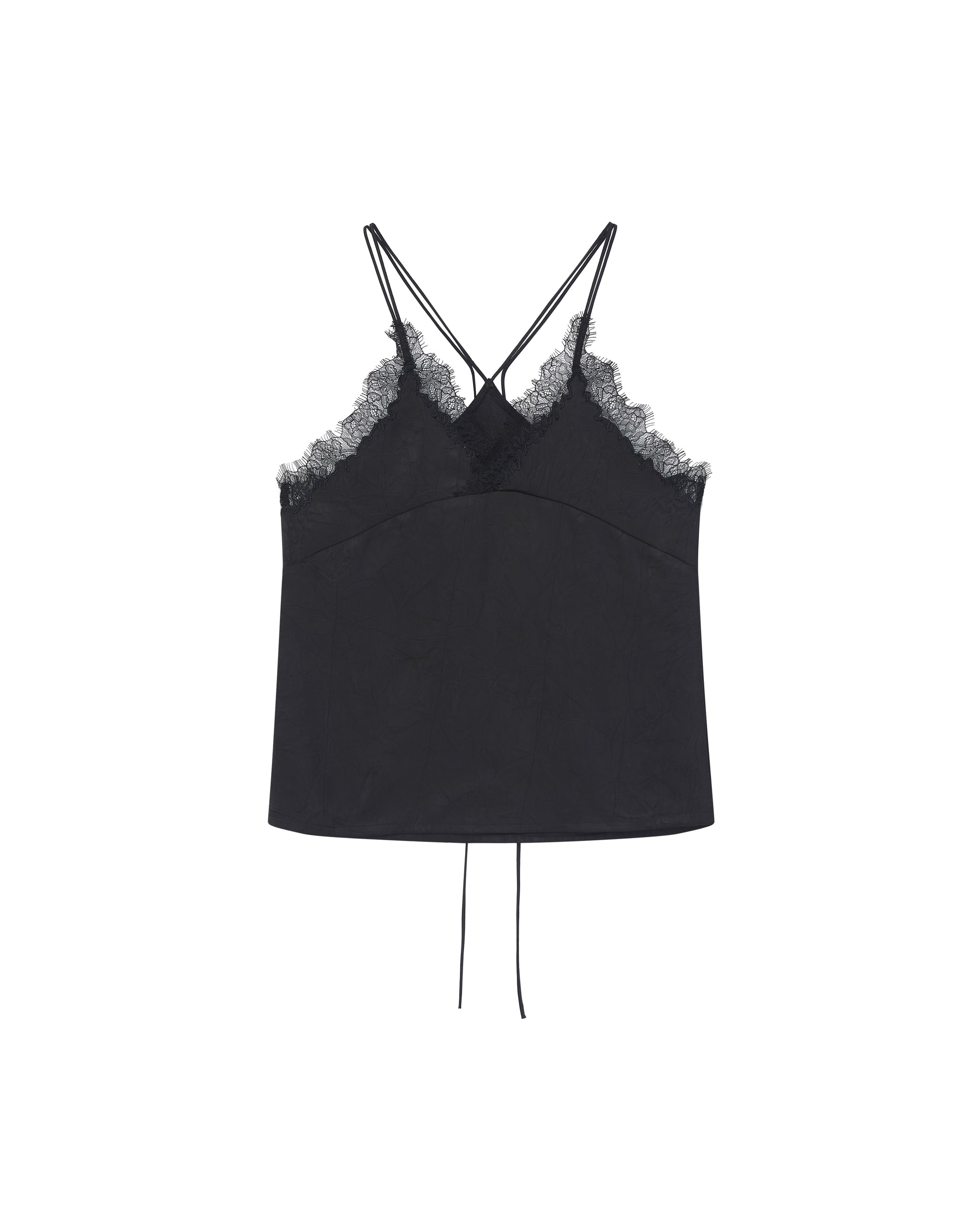 EMBROIDERED LACE CAMI