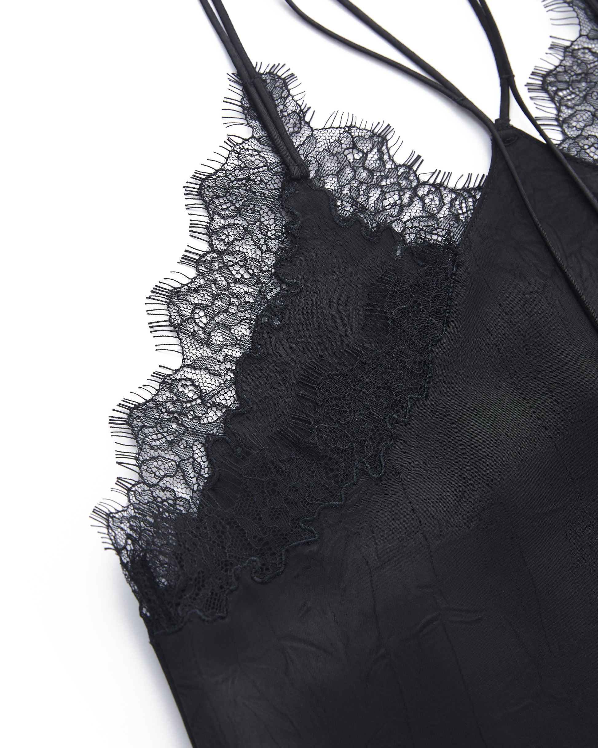 EMBROIDERED LACE CAMI