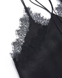 EMBROIDERED LACE CAMI