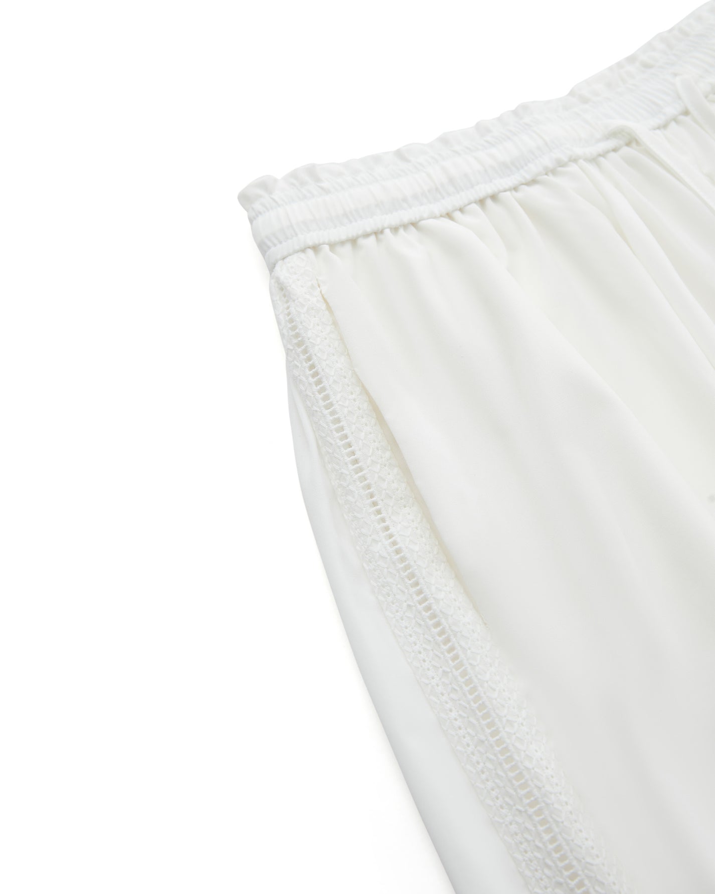 WRINKLE-FREE LACE PANTS