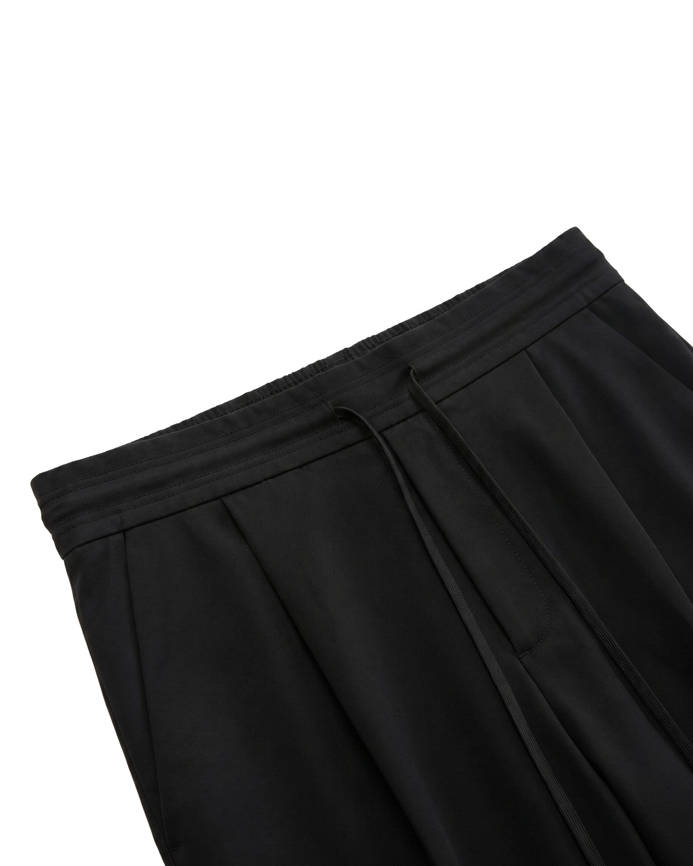 SATIN RUCHED LACE WORK PANTS