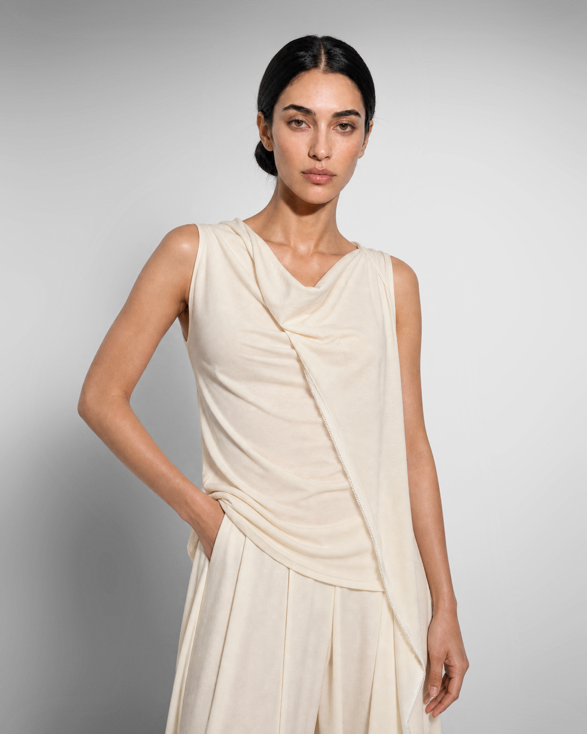 LACE SCARF CAMISOLE