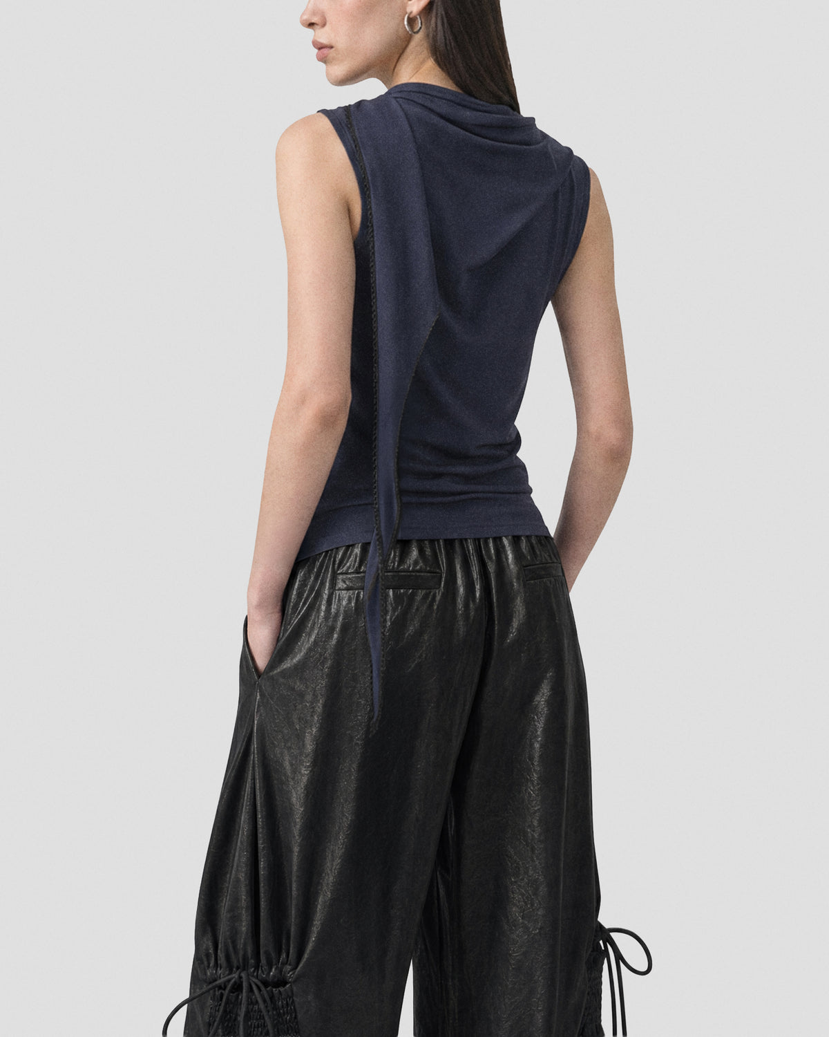 LACE SCARF CAMISOLE