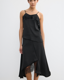 SATIN LACE STRAP CAMISOLE