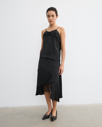 SATIN LACE STRAP CAMISOLE