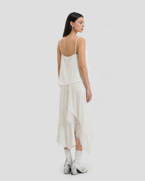 SATIN LACE STRAP CAMISOLE