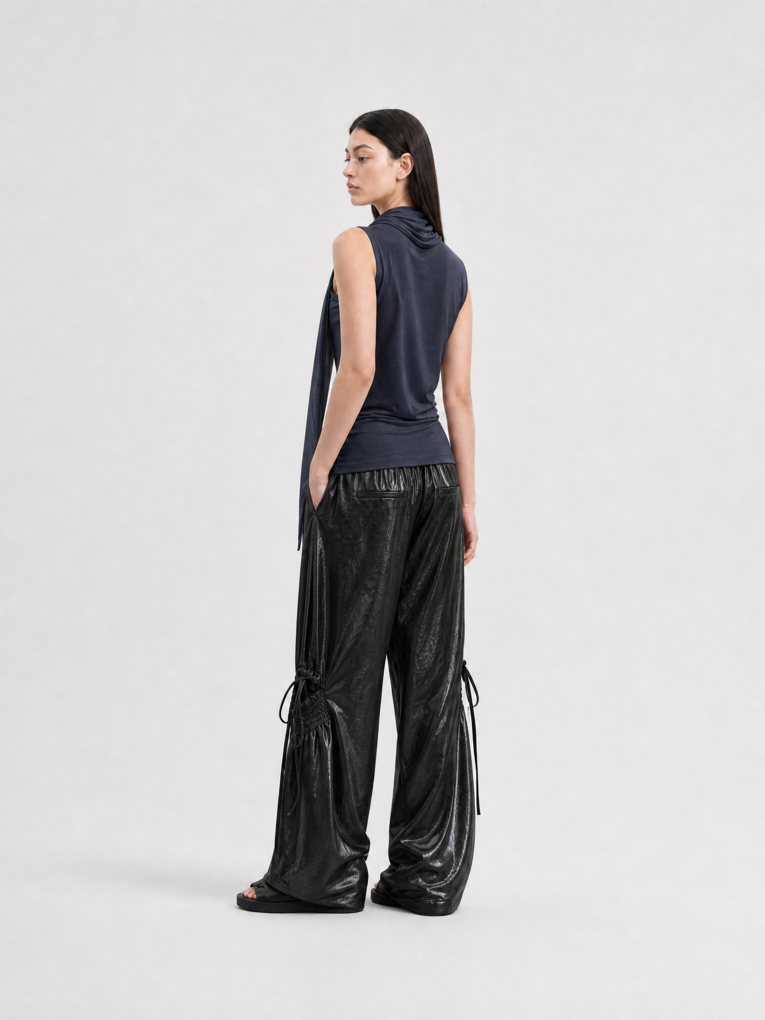 LACE SCARF CAMISOLE