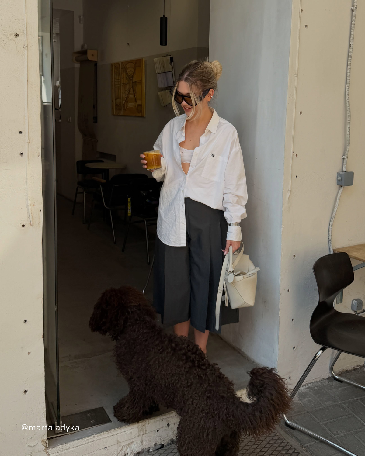 SUIT-CREASED CROPPED TROUSERS