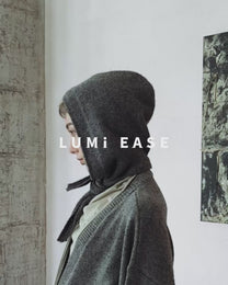 LACE WOOL AVIATOR SCARF HAT