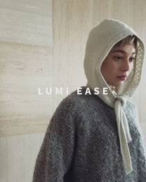 LACE WOOL AVIATOR SCARF HAT