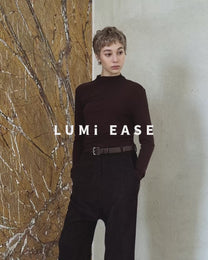 TWISTED MOCK NECK TOP